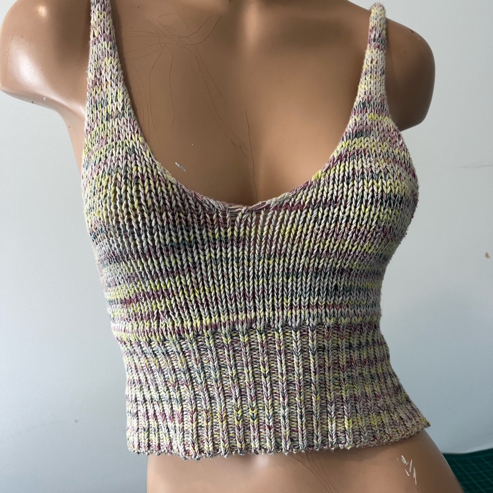 Ecote Multicolor Knit Tank Top